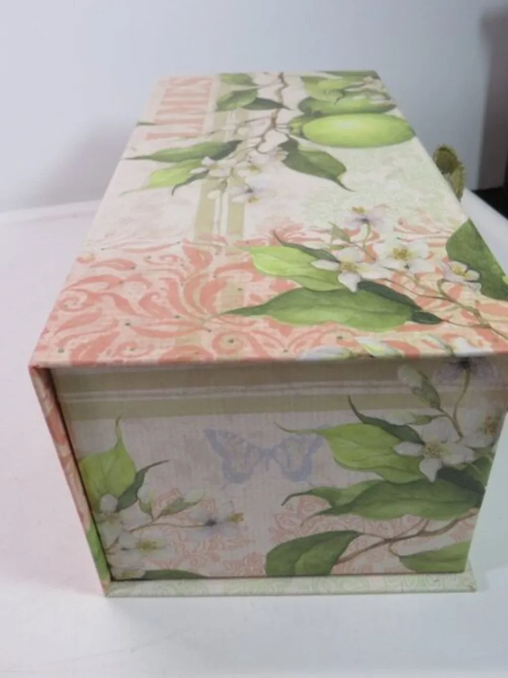 Susan Winget Lime & Tina Higgins Rose Decorative Magnetic Gift Box Bundle
